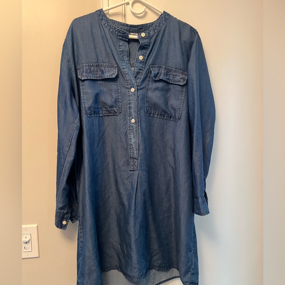 Gap Chambray Dress